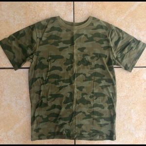 2 for $5 Girls Lg (12-14) Green Camouflage T-Shirt